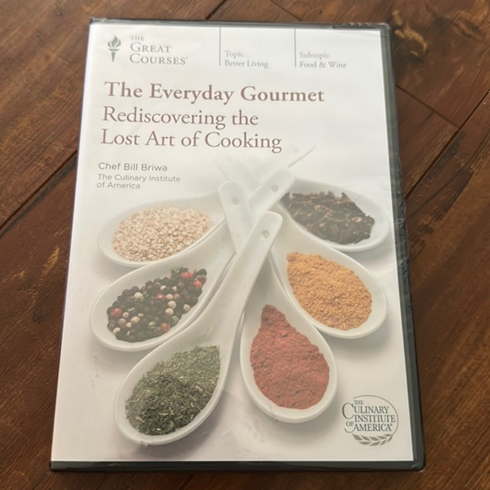The Everyday Gourmet Rediscovering the Lost Art of Cooking Great Courses NEW